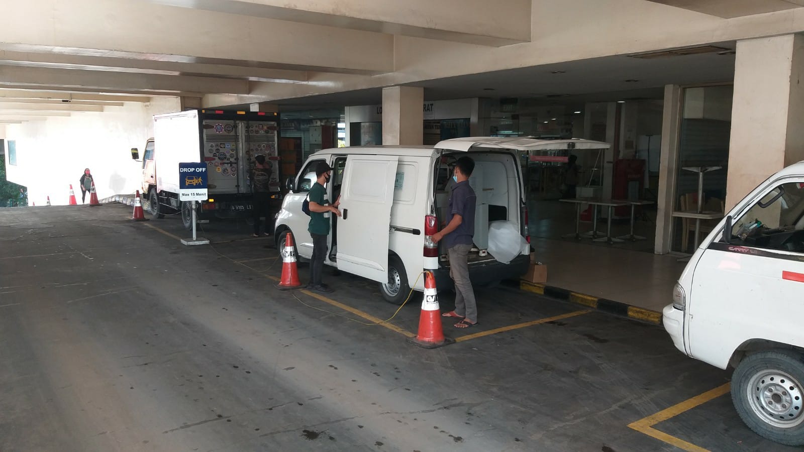 Pengiriman Azura mesin bordir 2 kepala customer Jakarta